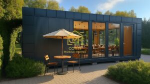 całoroczny kontener gastronomiczny